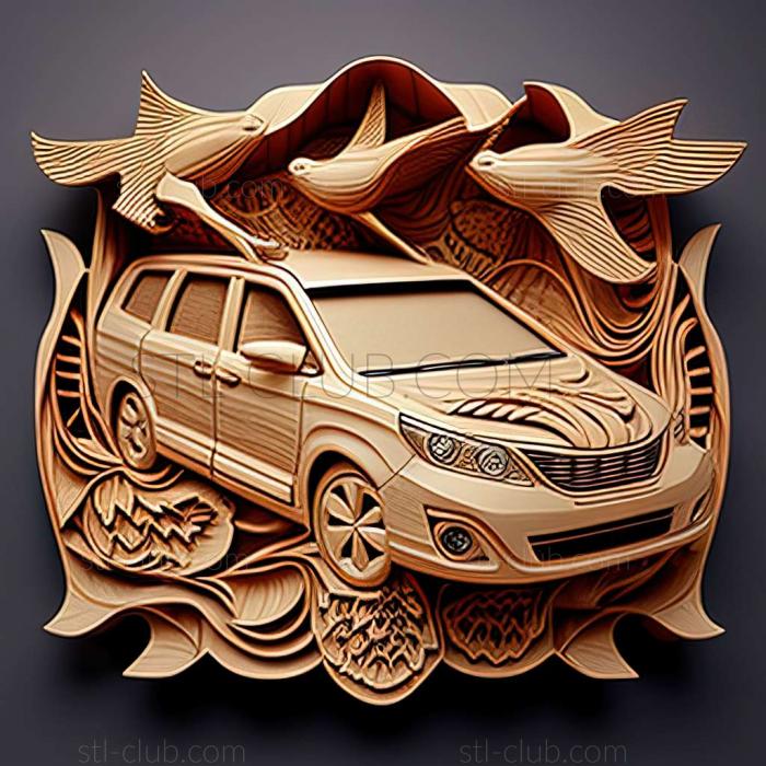 3D мадэль Toyota Sienna (STL)